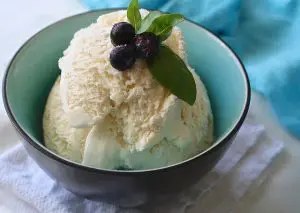 picture of a Vanilla ice cream 