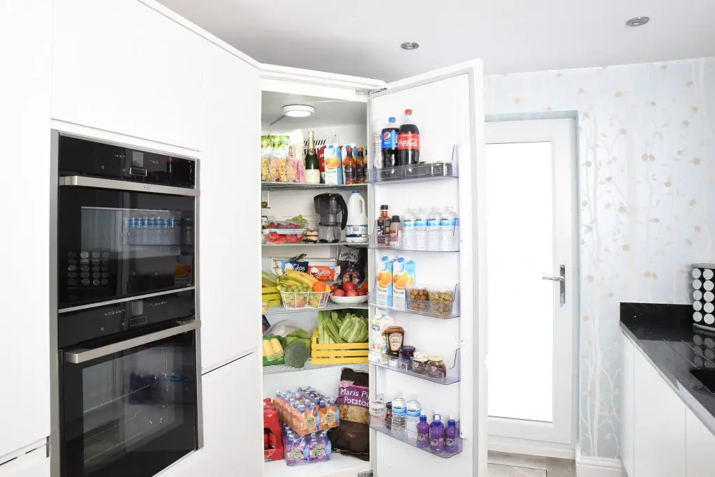 A picture of n open refrigerator for the article when should you replace your refrigerator